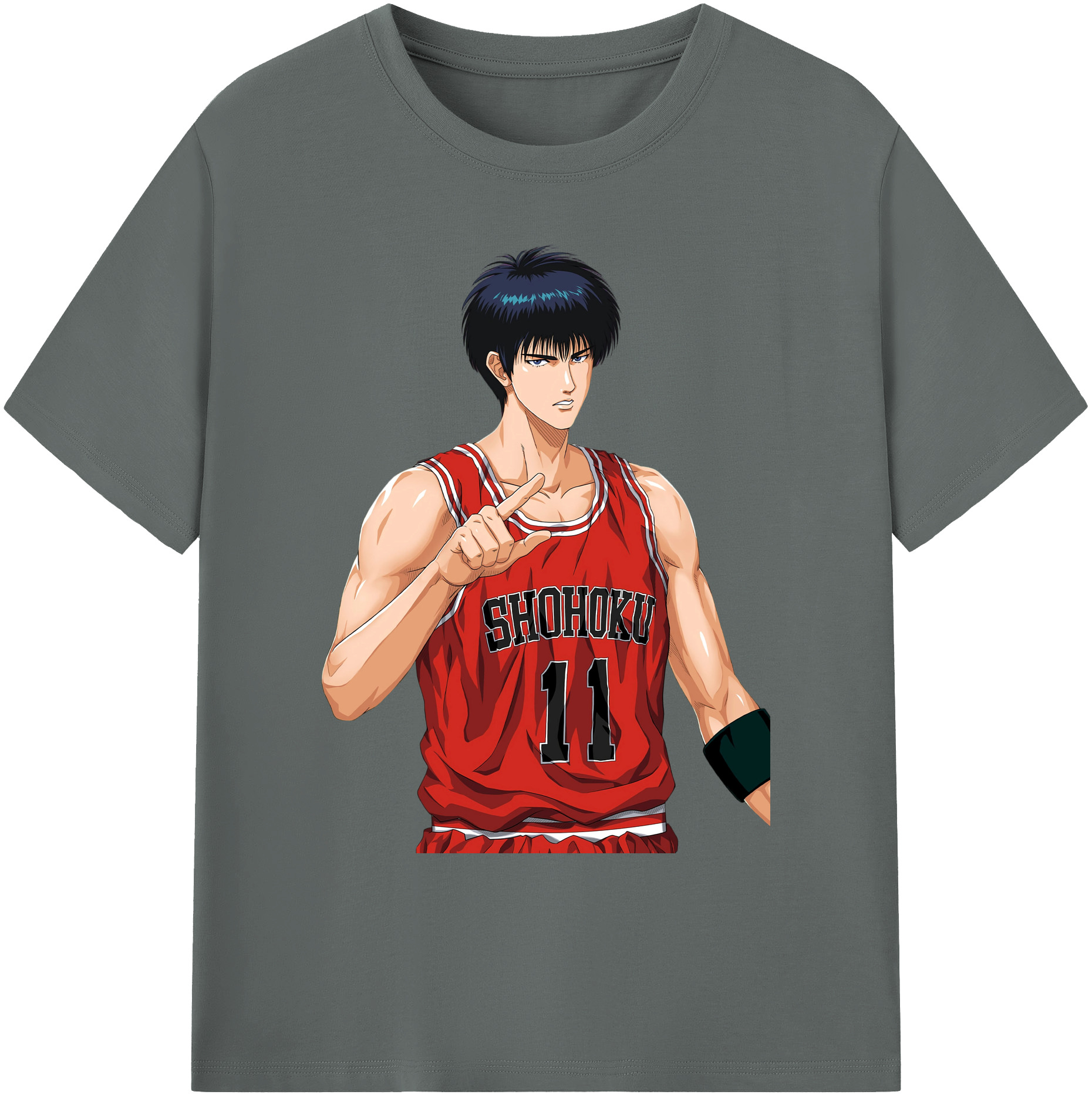 （画像用） SLAM DUNK／スラムダンク 綿100％ メンズ半袖Tシャツ｜肌触りやわらか＆通気性